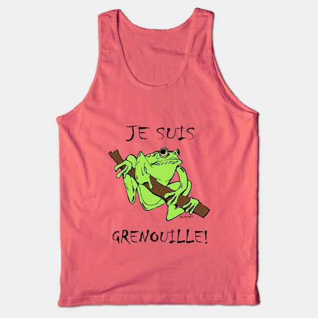 Je Suis Grenouille! Tank Top by RockettGraph1cs